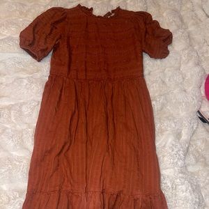 Brown Dress! PERFECT for fall time or dinners!!
